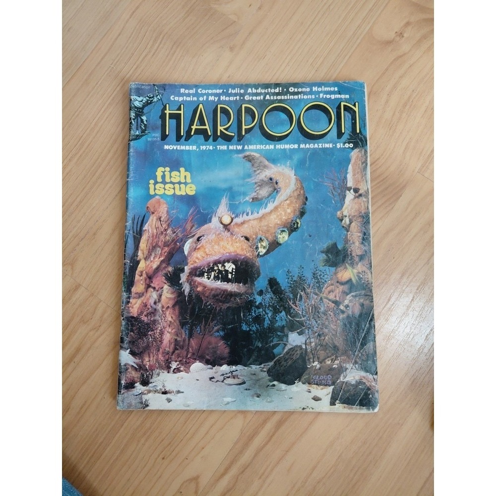 Harpoon #2 1st app Dope Rider by Kirchner! Comix! humor mag 1974 Histrionic I270